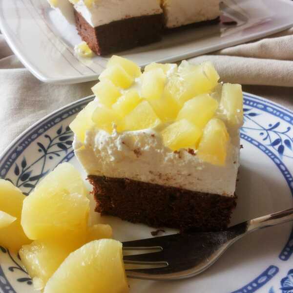 Ciasto z ananasem 