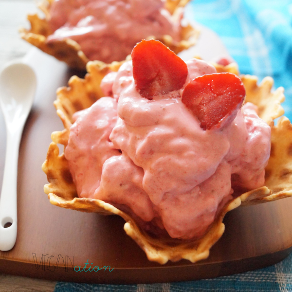 WEGAŃSKIE LODY TRUSKAWKOWE - BEZ MASZYNKI 