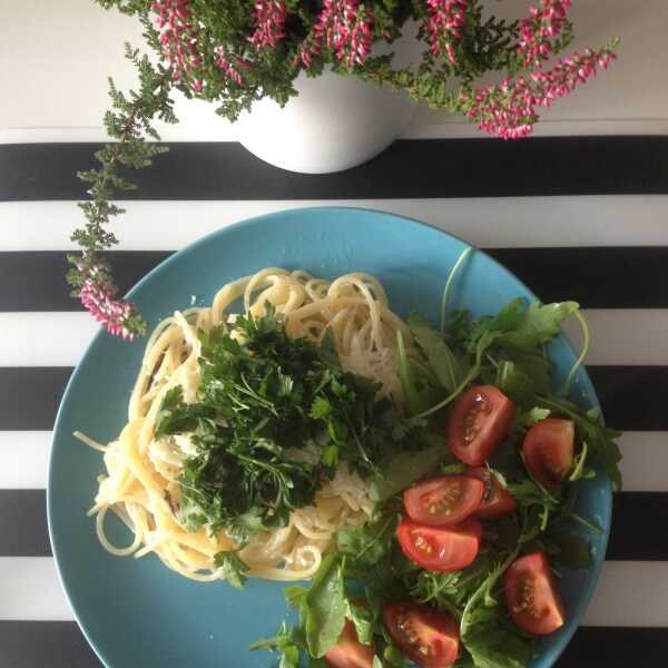 Spagetti Aglio Olio bez glutenu 