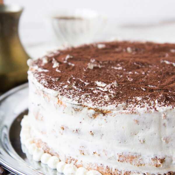 Tort tiramisu