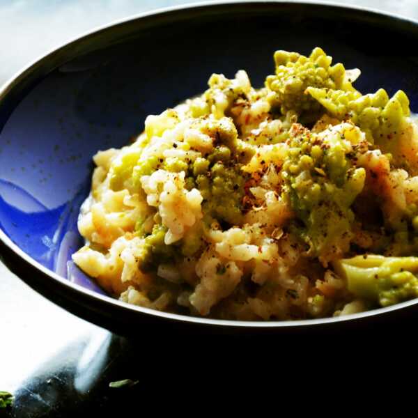 Risotto z romanesco. BLW