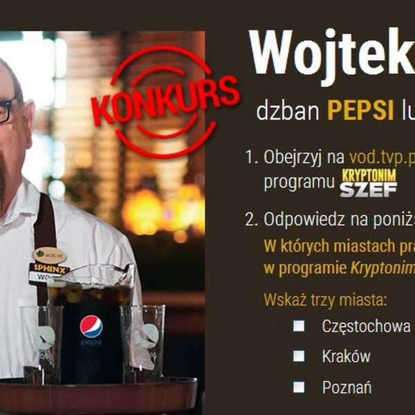 Wygraj dzban pepsi lub karafkę wina, Sphinx