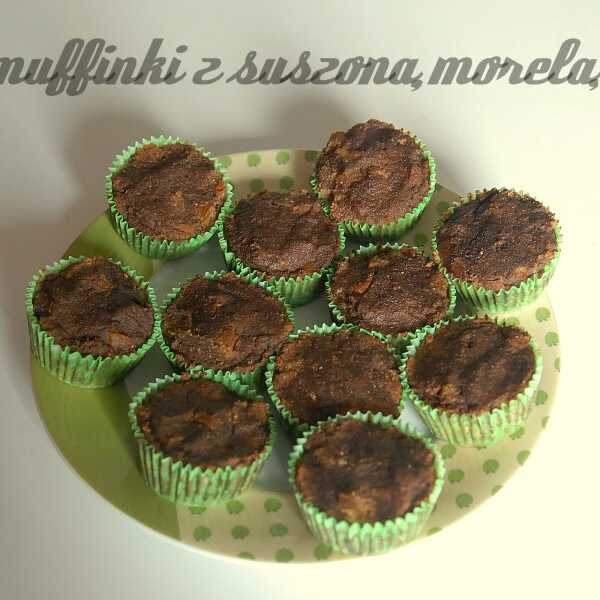 Muffinki z suszona morela