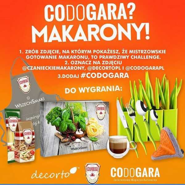 Konkurs 'Codogara? Makarony?!'