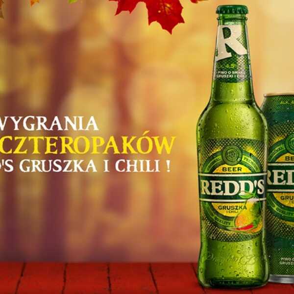 Wygraj 1 z 100 czteropaków Redd'sa 