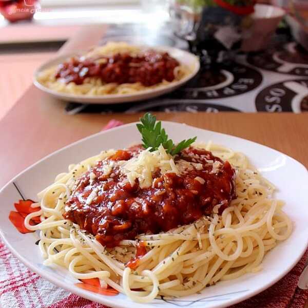 Spaghetti bolognese