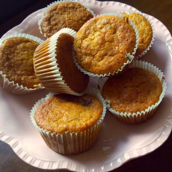 Wegańskie muffiny pomarańczowe - najlepsze!