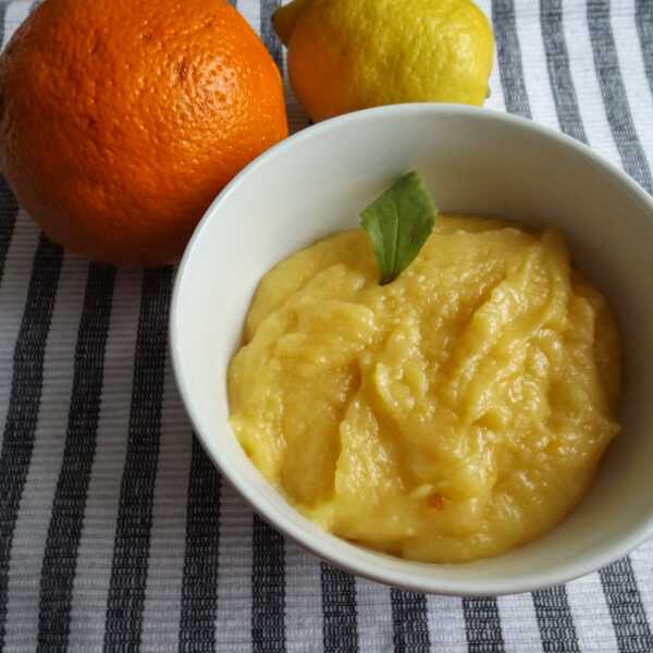 Orange curd z nutą cytryny