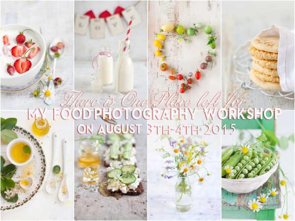Food Photography Workshop for English Speaking Students