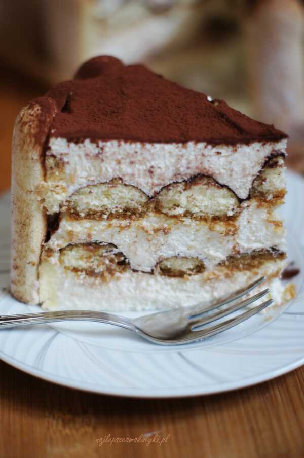 Torcik tiramisu (sernik na zimno)