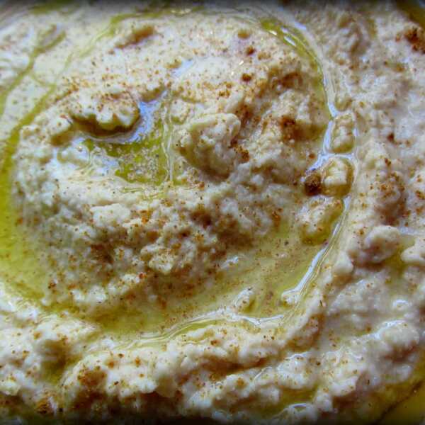 Hummus, czyli pasta z ciecierzycy + tahini