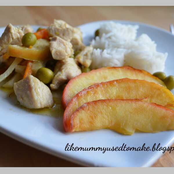 APPLE & CHICKEN CURRY ~ Curry Jabłkowe