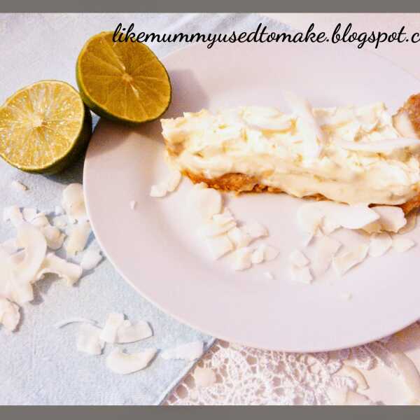 COCONUT & LIME TART ~ Tarta Kokosowa