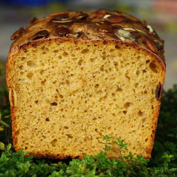 Chleb pszenno-żytni z dynią