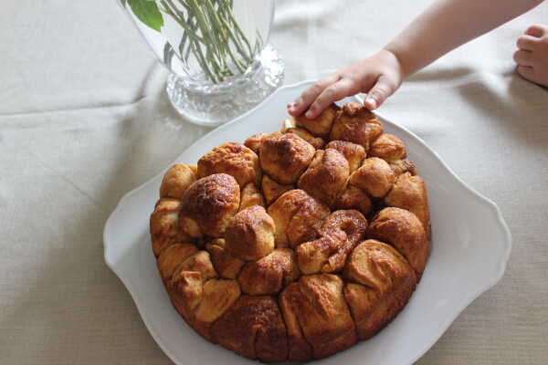 Odrywaniec cynamonowy aka ciasto baobab, monkey bread