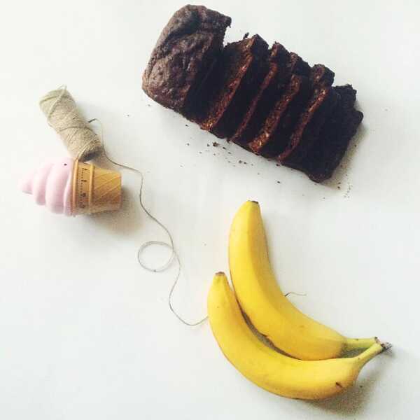 My favourite spelt banana bread without sugar