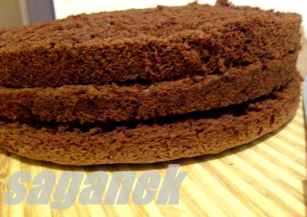 Kakaowe ciasto biszkoptowe idealne do tortu