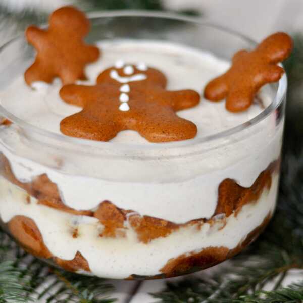 Piernikowy przekładaniec (gingerbread trifle)