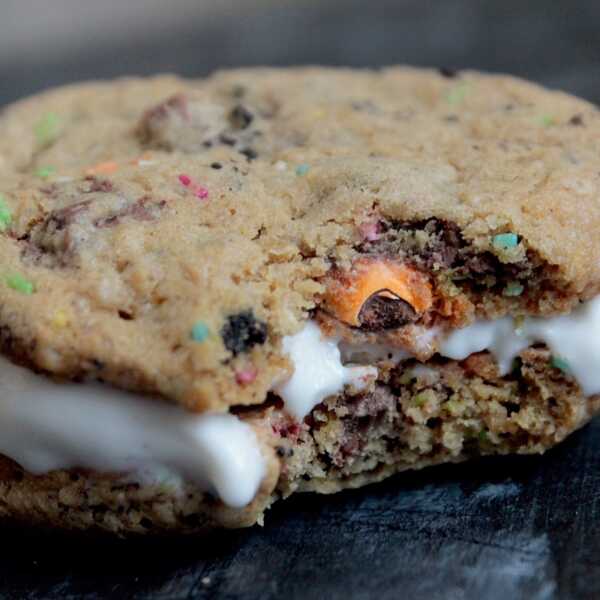 Ice cream cookie sandwich