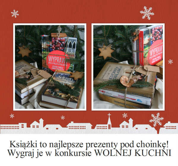 Wygraj w konkursie Wolnej Kuchni: „książki to najlepszy prezent!”