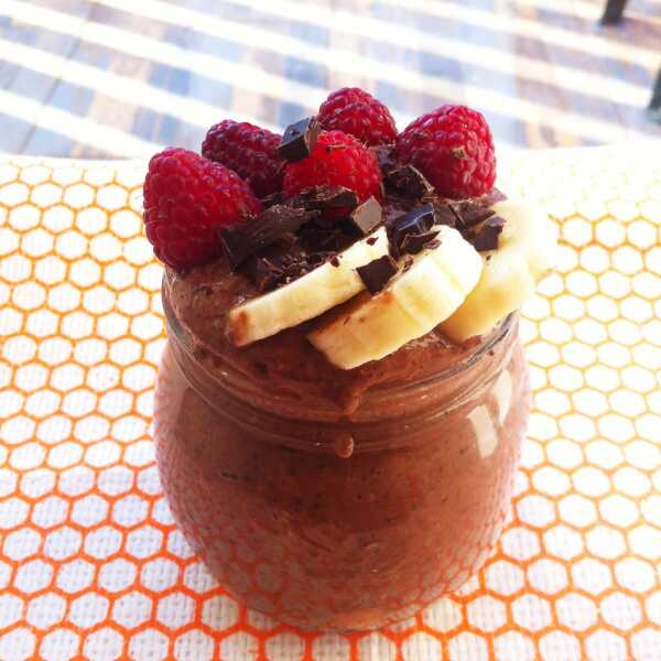 Pyszny i zdrowy pudding czekoladowy w wersji fit 
