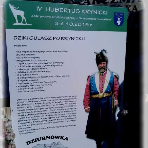 Dziki gulasz po krynicku i IV Krynicki Hubertus z Grzegorzem Russakiem