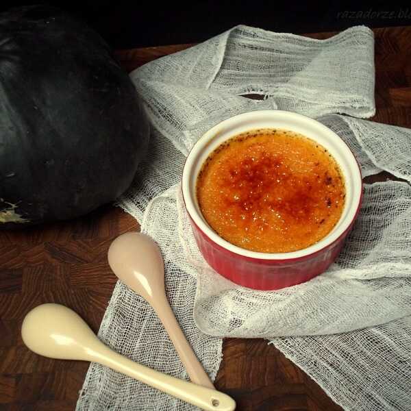 Dyniowo i elegancko: creme brulee