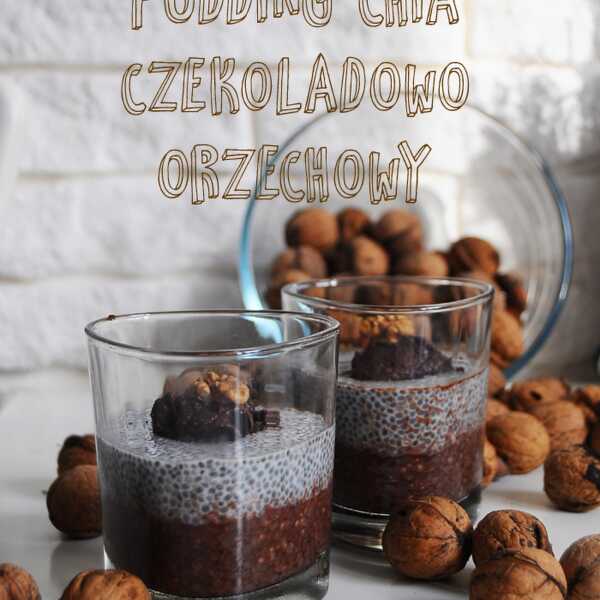 Pudding Chia czekoladowo-orzechowy