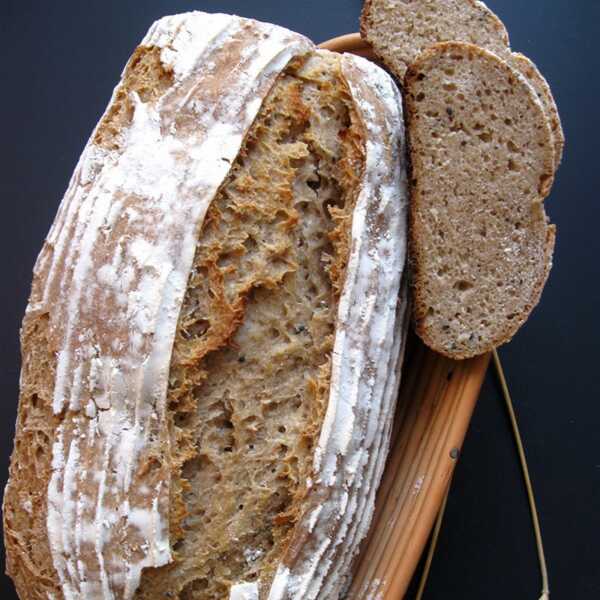 Chleb na maślance (na zakwasie)