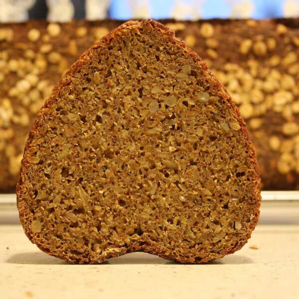 Chleb wieloziarnisty z kawą - Coffee rye bread - World Bread Day 2015