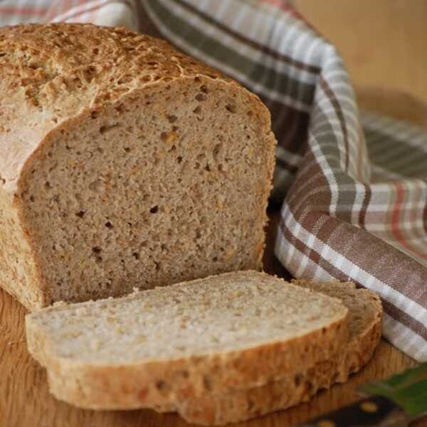 Chleb żytnio pszenny z siemieniem lnianym