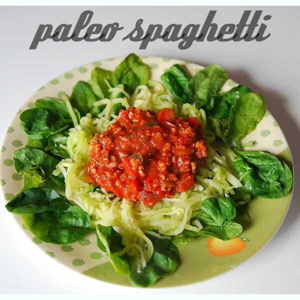 Paleo spaghetti