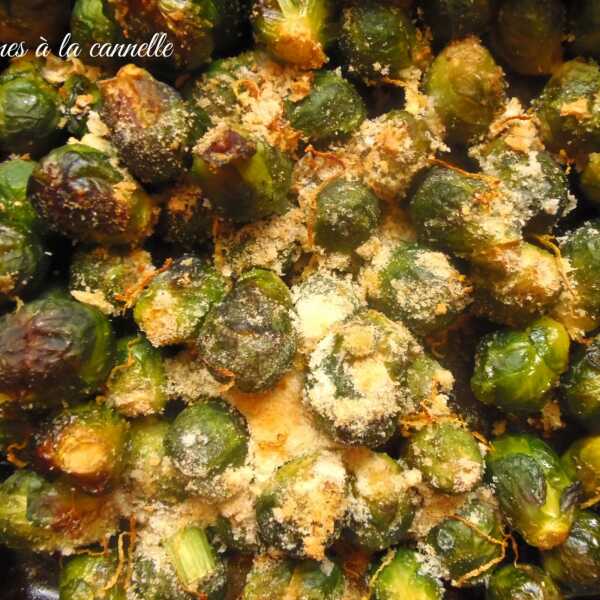 Pieczona brukselka/Roasted Brussels sprouts