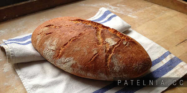 Chleb domowy bez wyrabiania