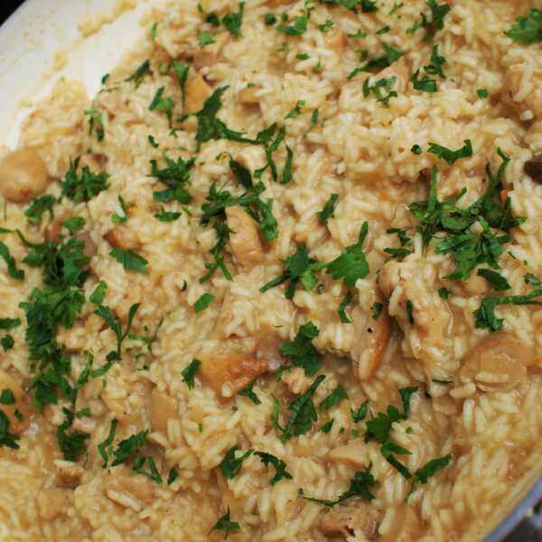 Borowikowe risotto