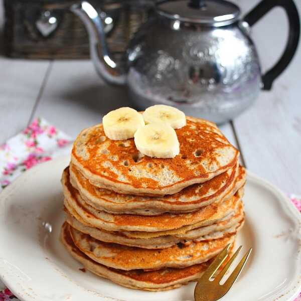 Bananowo - gryczane pancakes