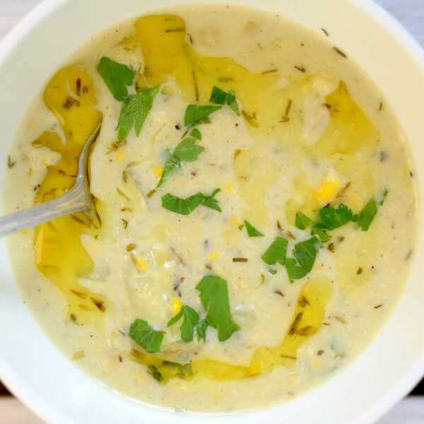 Gęsta zupa kukurydziana, czyli oryginalny corn chowder