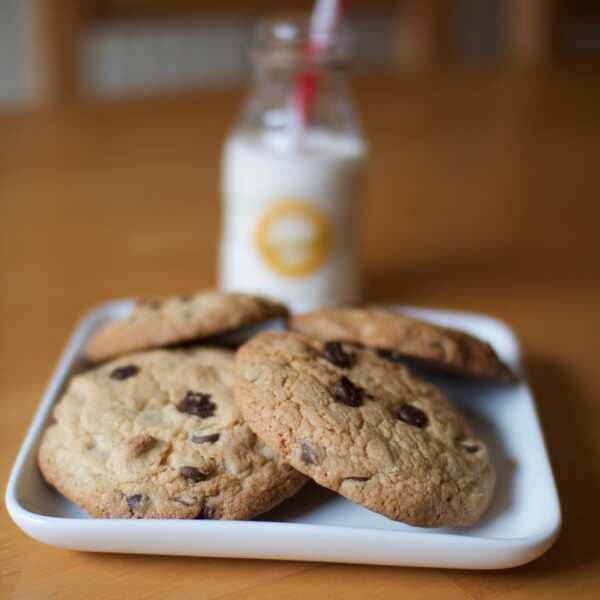 Bezglutenowe ciasteczka z czekoladą- chocolate chip cookies