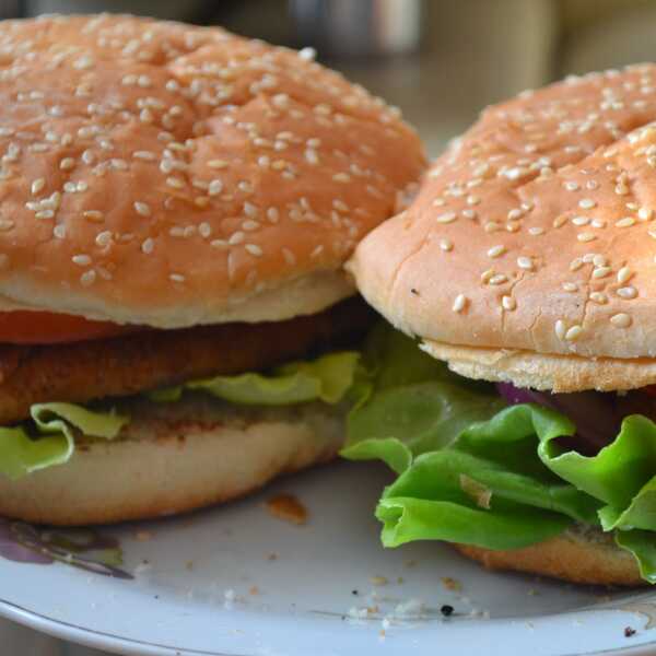 Szybki obiad - Chickenburger :)