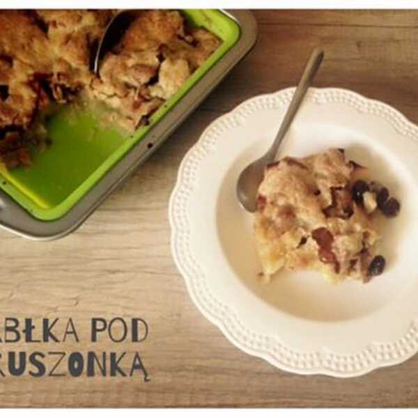 Jabłka pod kruszonką