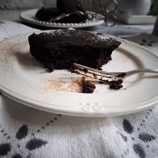 Bananowe brownie czarne jak ziemia