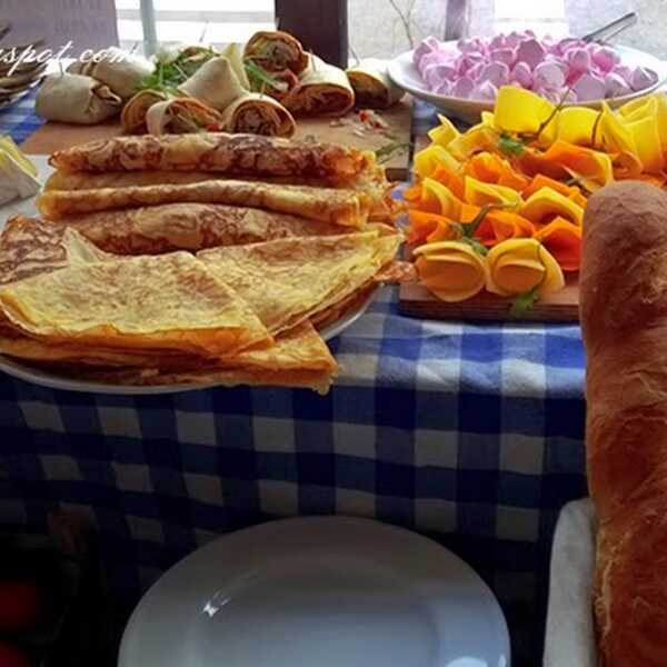 'Hiszpański bufet śniadaniowy' w restauracji Leniviec