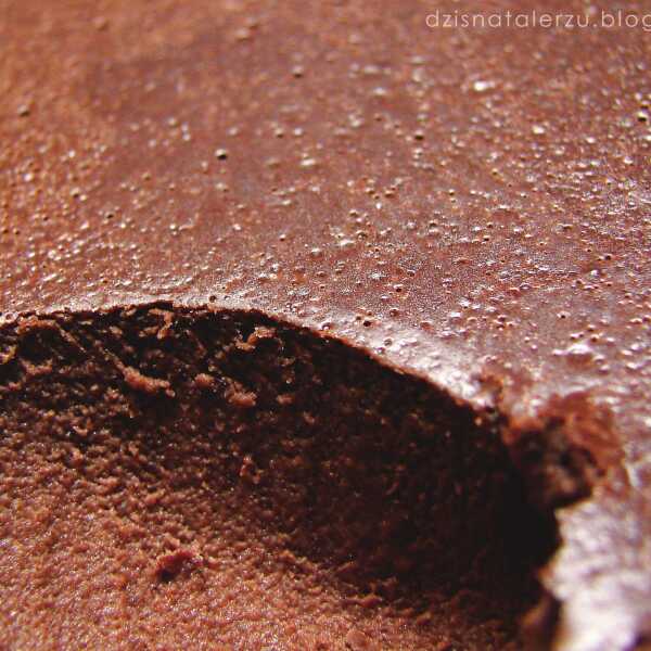 Czekoladowy budyń na zimno/czekoladowa galaretka - WERSJA 1 [paleo, bez glutenu, bez nabiału]