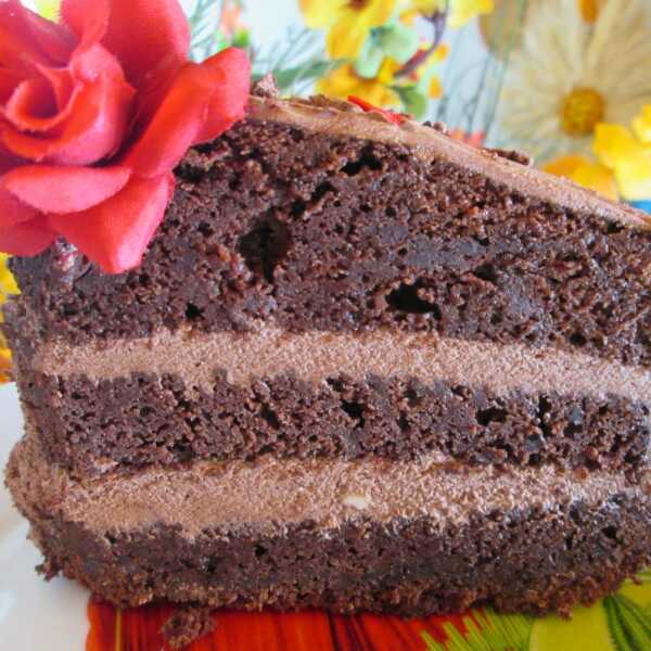 Ciasto czekoladowe- tort