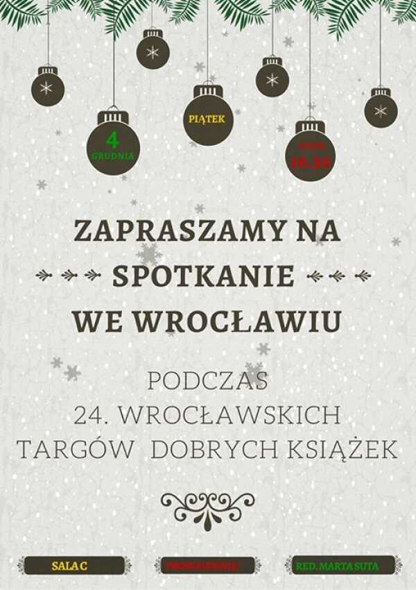 Wrocław: spotkanie na Targach Dobrych Książek
