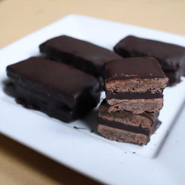 Potrójnie czekoladowe ciastka