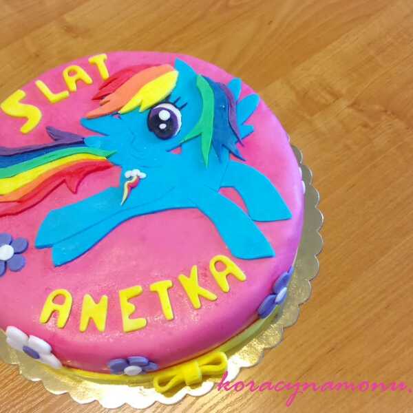 Tort z Rainbow Dash