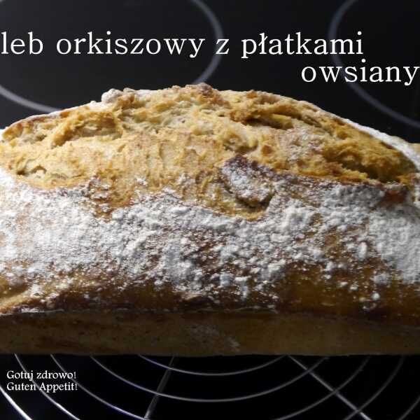 Chleb orkiszowy z płatkami owsianymi - Grudniowa piekarnia