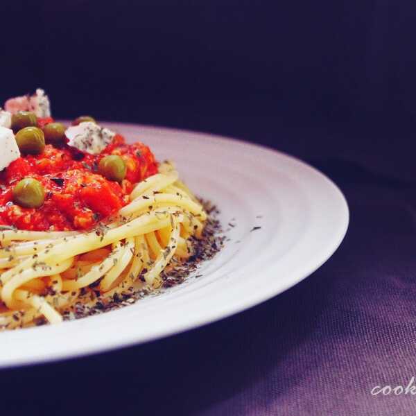 Drobiowe spaghetti pomidorowo marchewkowe!