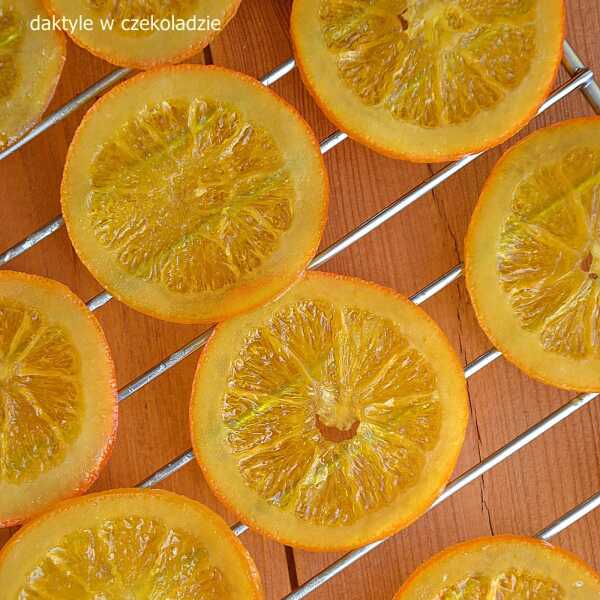 Kandyzowane plastry pomarańczy
